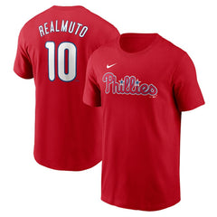 J.T. Realmuto Philadelphia Phillies Nike Fuse Name & Number T-Shirt Outlet