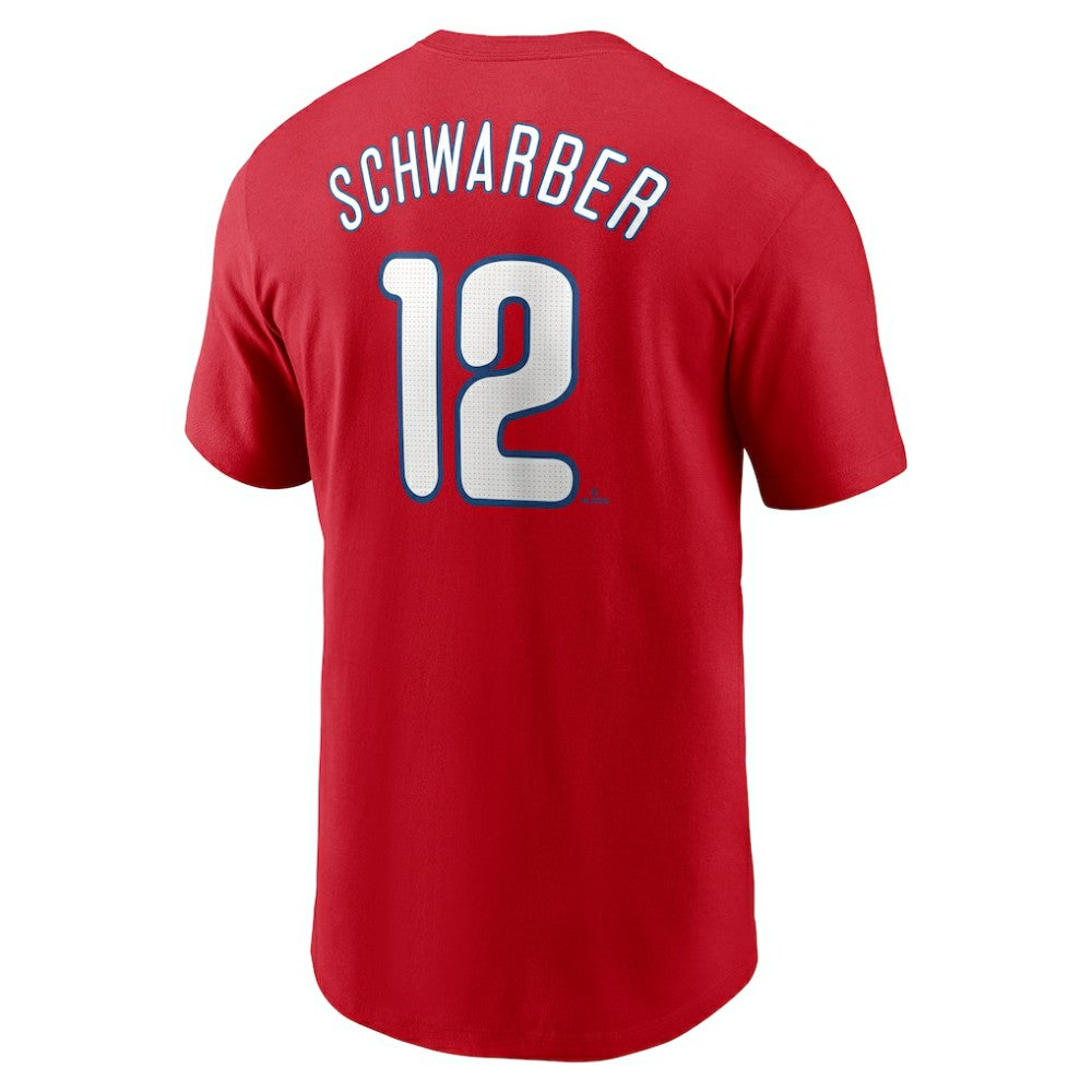 Kyle Schwarber Philadelphia Phillies Nike Fuse Name & Number T-Shirt Online