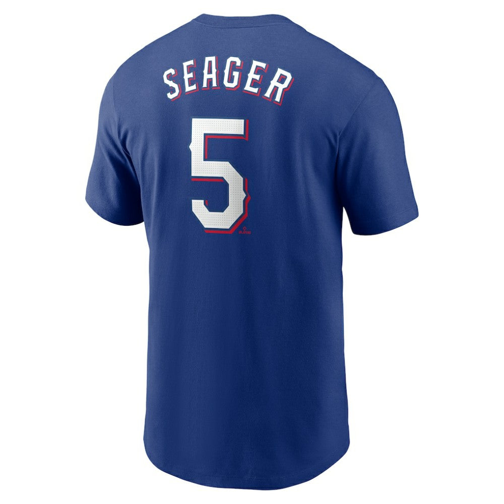 Corey Seager Texas Rangers Nike Fuse Name & Number T-Shirt for sale