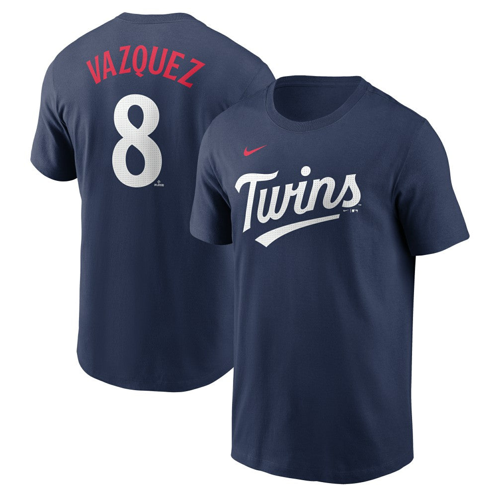 Christian Vazquez Minnesota Twins Nike Fuse Name & Number T-Shirt Online