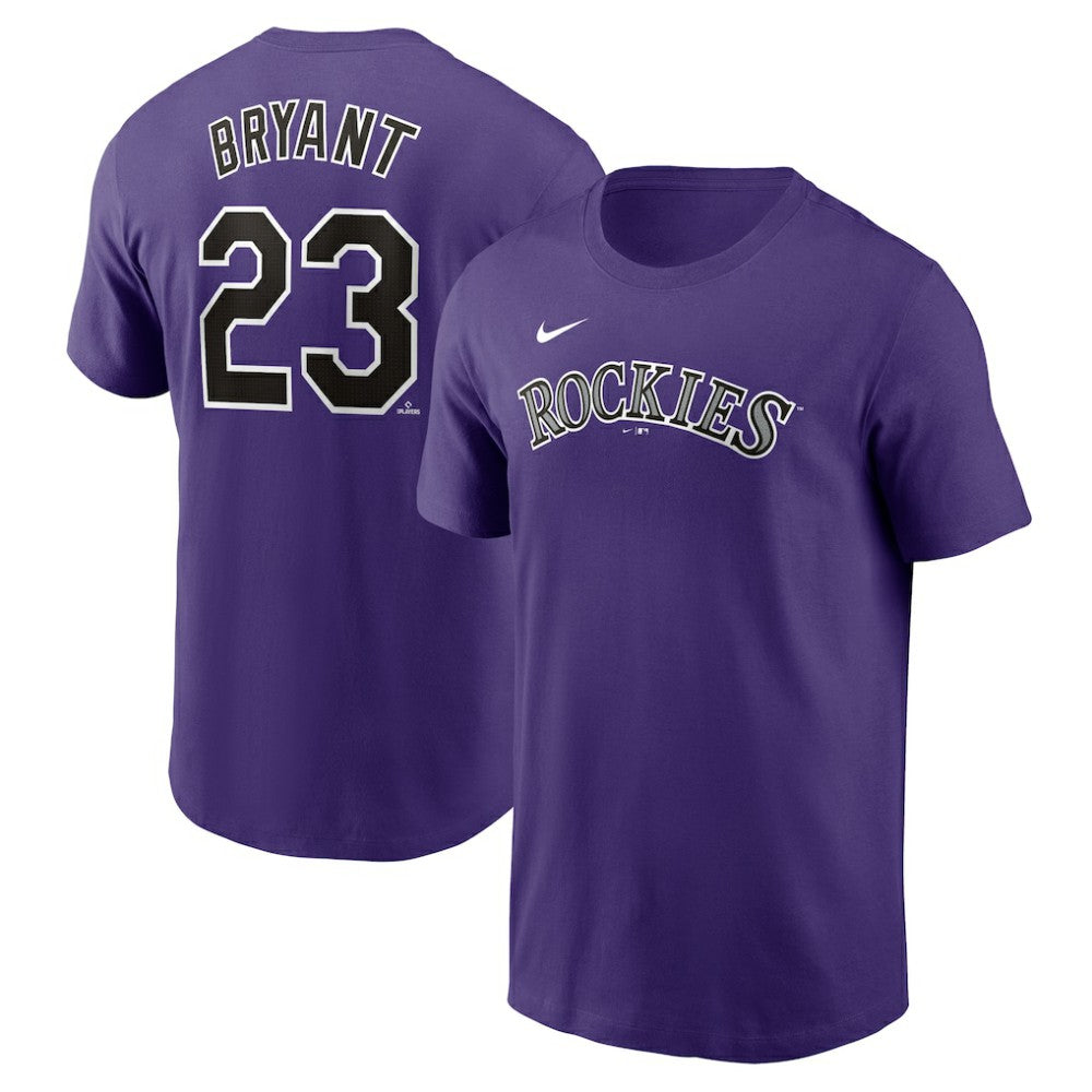 Kris Bryant Colorado Rockies Nike Fuse Name & Number T-Shirt Sale