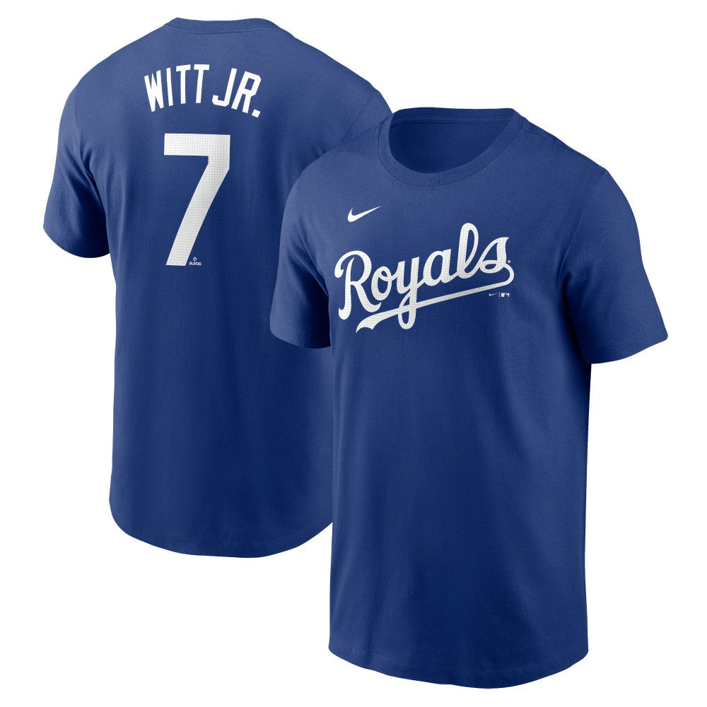 Bobby Witt Jr. Kansas City Royals Nike Fuse Name & Number T-Shirt Discount