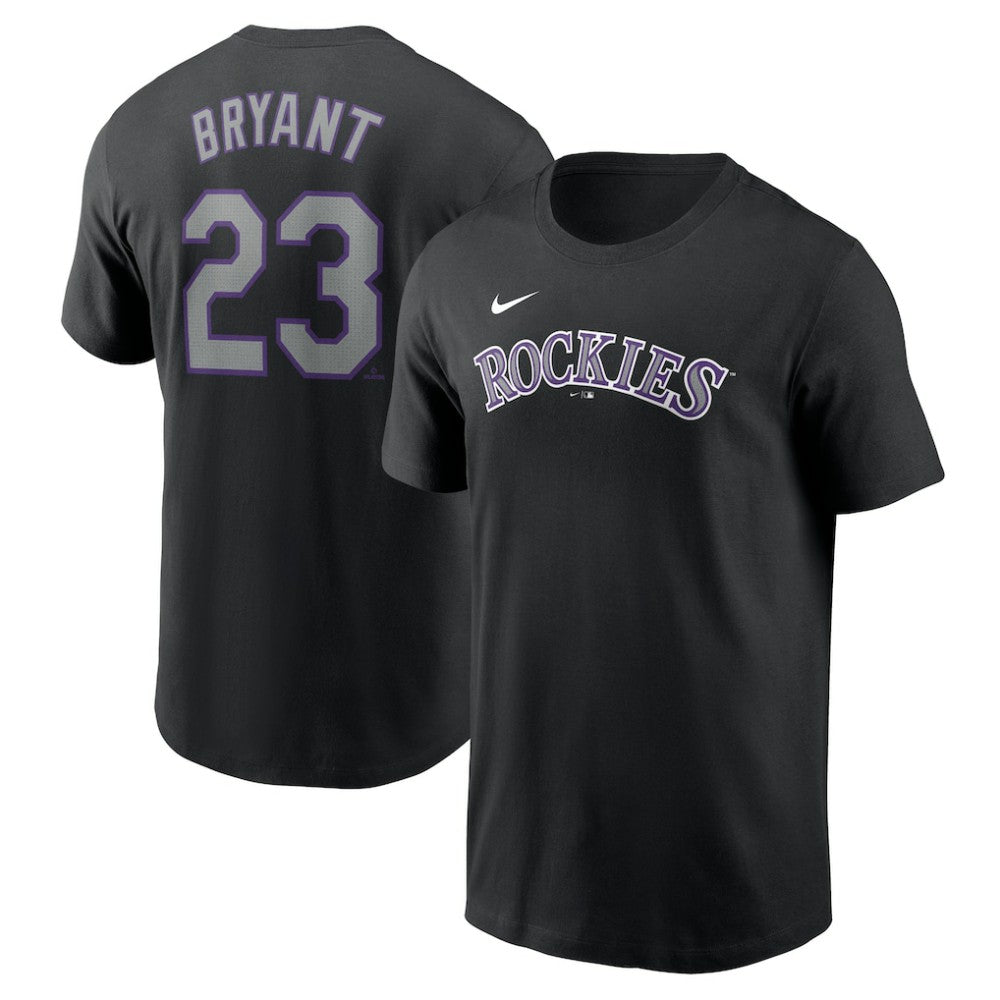 Kris Bryant Colorado Rockies Nike Fuse Name & Number T-Shirt Outlet