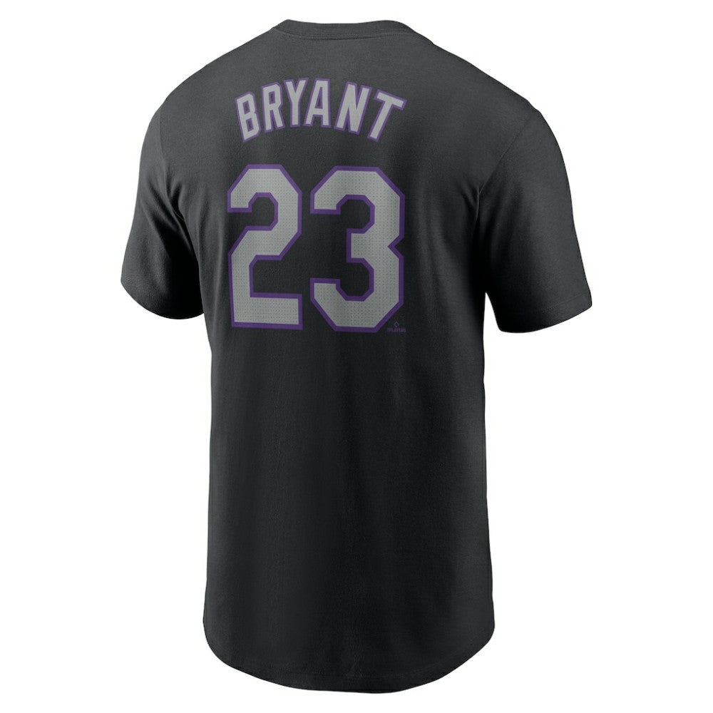 Kris Bryant Colorado Rockies Nike Fuse Name & Number T-Shirt Outlet