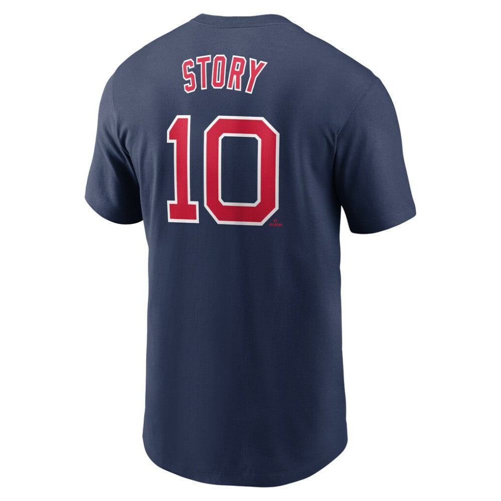 Trevor Story Boston Red Sox Nike Fuse Name & Number T-Shirt Near Me