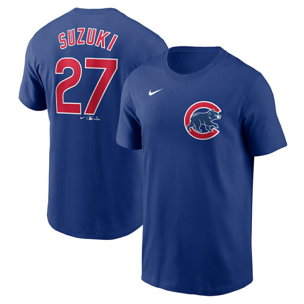 Seiya Suzuki Chicago Cubs Nike Fuse Name & Number T-Shirt Sale