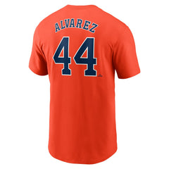 Yordan Alvarez Houston Astros Nike Fuse Name & Number T-Shirt Outlet