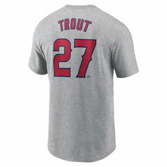 Mike Trout Los Angeles Angels Nike Fuse Name & Number T-Shirt for sale