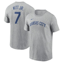 Bobby Witt Jr. Kansas City Royals Nike Fuse Name & Number T-Shirt Discount