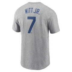 Bobby Witt Jr. Kansas City Royals Nike Fuse Name & Number T-Shirt Discount