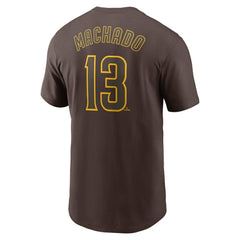 Manny Machado San Diego Padres Nike Fuse Name & Number T-Shirt Near Me