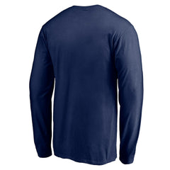Denver Nuggets Team Arch Knockout Long Sleeve T-Shirt Navy