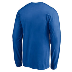 New York Knicks Team Arch Knockout Long Sleeve T-Shirt Blue