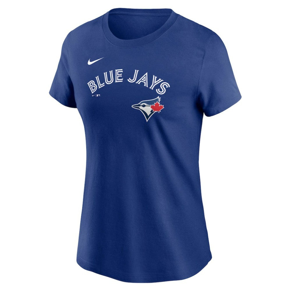Vladimir Guerrero Jr. Toronto Blue Jays Nike Women's Cooperstown Collection Fuse Name & Number T-Shirt Outlet