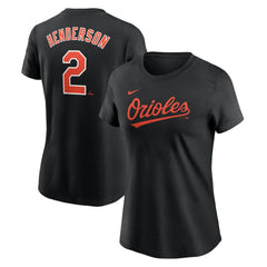 Gunnar Henderson Baltimore Orioles Nike Women's Cooperstown Collection Fuse Name & Number T-Shirt Online