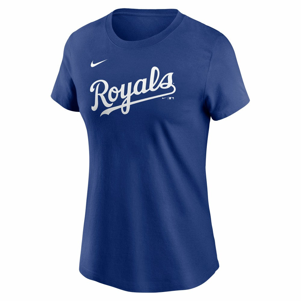 Bobby Witt Jr. Kansas City Royals Nike Women's Cooperstown Collection Fuse Name & Number T-Shirt Outlet