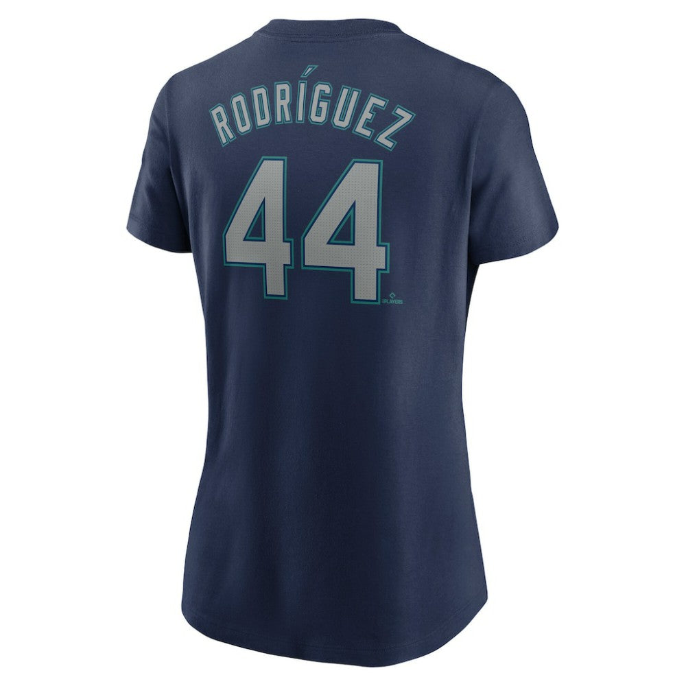 Julio Rodriguez Seattle Mariners Nike Women's Cooperstown Collection Fuse Name & Number T-Shirt Near Me
