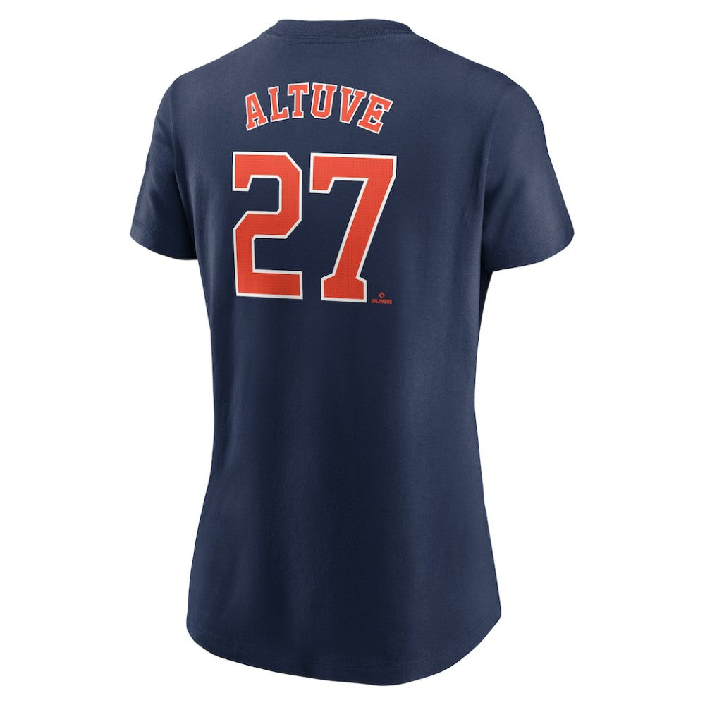 Jose Altuve Houston Astros Nike Women's Cooperstown Collection Fuse Name & Number T-Shirt Online