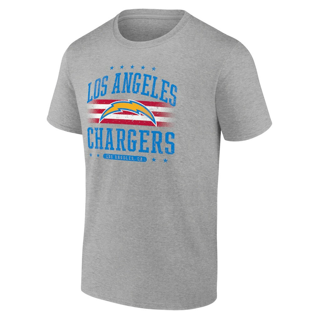 Los Angeles Chargers Americana T-Shirt - Gray - Fanatics