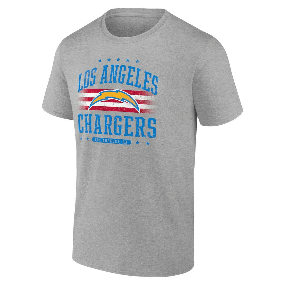 Los Angeles Chargers Americana T-Shirt - Gray - Fanatics