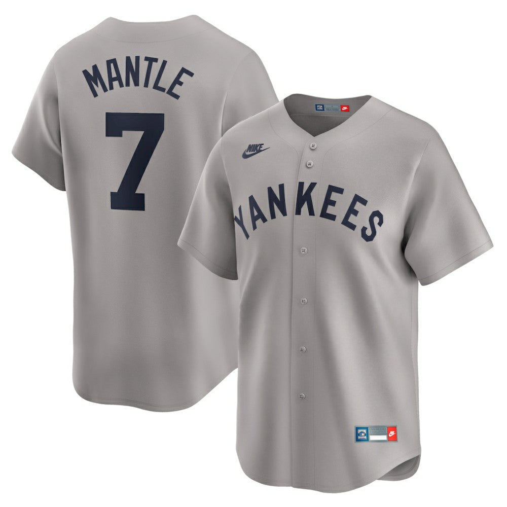 Mickey Mantle New York Yankees Nike Throwback Cooperstown Collection Limited Jersey Near Me