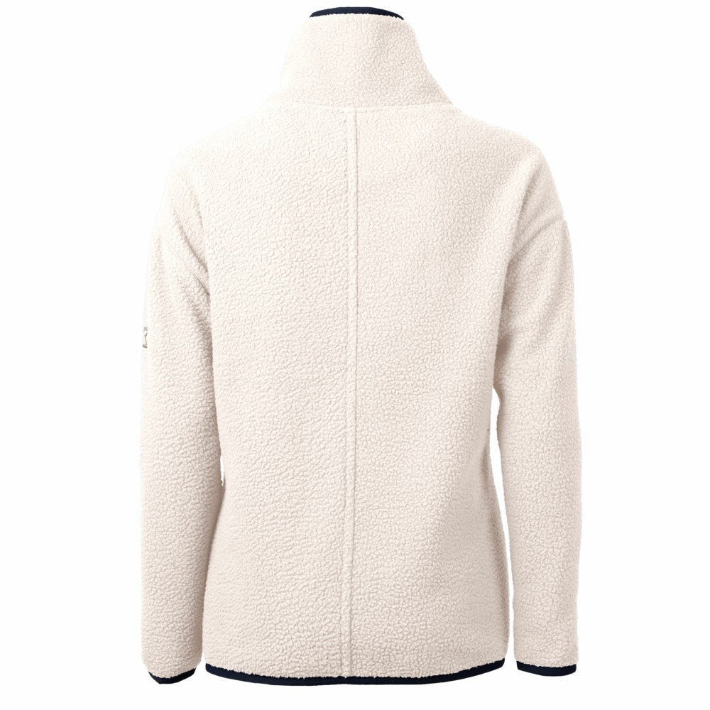 Kansas City Royals Cutter & Buck Women's City Connect Cascade Eco Sherpa Fleece Half-Zip Pullover Jacket Outlet