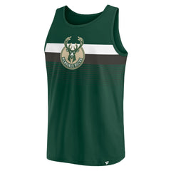 Fanatics Milwaukee Bucks Wild Game Tank Top Hunter Green
