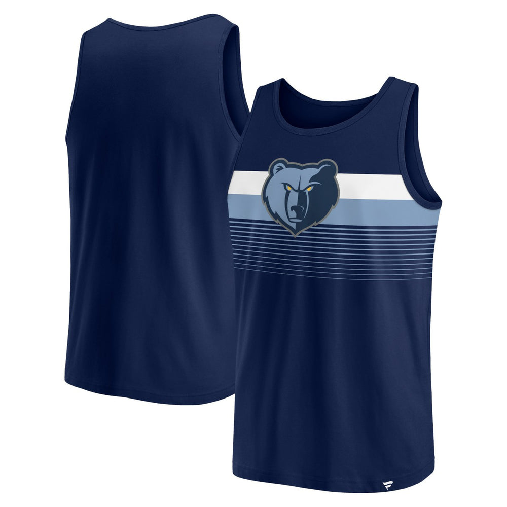 Fanatics Memphis Grizzlies Wild Game Tank Top Navy