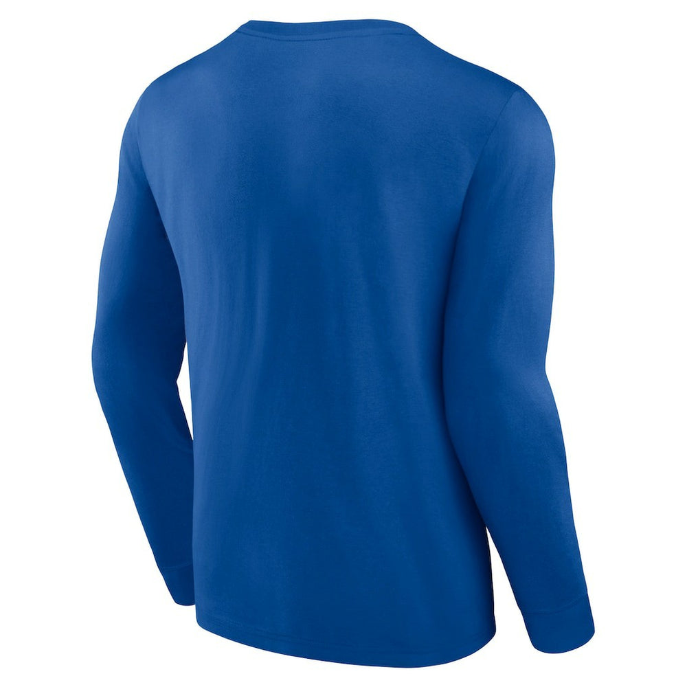 Fanatics Philadelphia 76ers Baseline Long Sleeve T-Shirt Royal