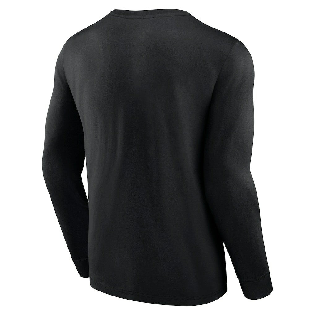 Fanatics Brooklyn Nets Baseline Long Sleeve T-Shirt Black