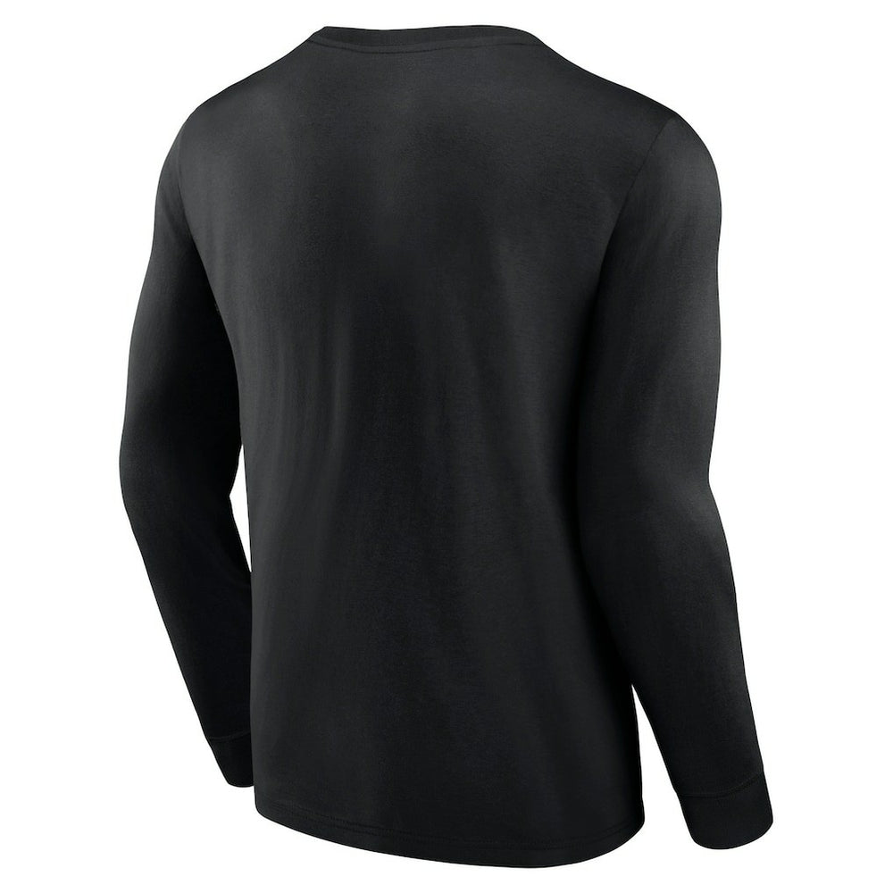 Fanatics Brooklyn Nets Baseline Long Sleeve T-Shirt Black