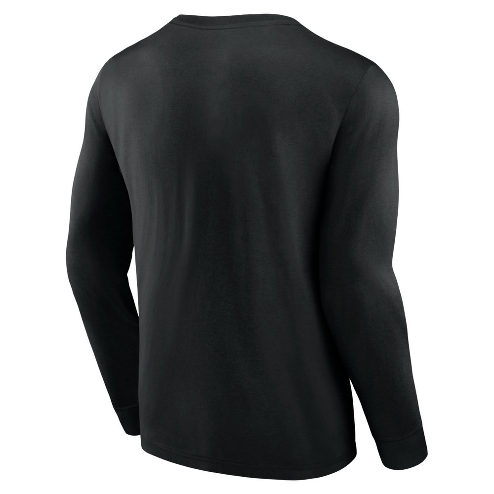 Fanatics Toronto Raptors Baseline Long Sleeve T-Shirt Black