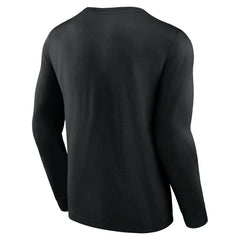 Fanatics Toronto Raptors Baseline Long Sleeve T-Shirt Black