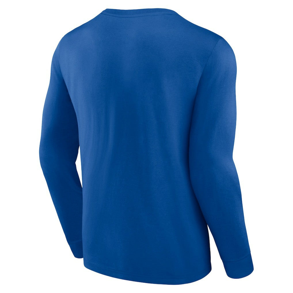 Fanatics Golden State Warriors Baseline Long Sleeve T-Shirt Royal