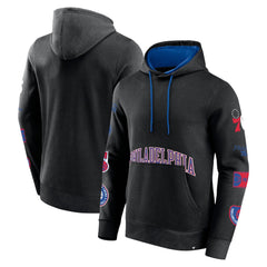 Fanatics Philadelphia 76ers Home Court Pullover Hoodie Black