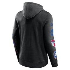 Fanatics Philadelphia 76ers Home Court Pullover Hoodie Black