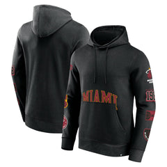 Fanatics Miami Heat Home Court Pullover Hoodie Black