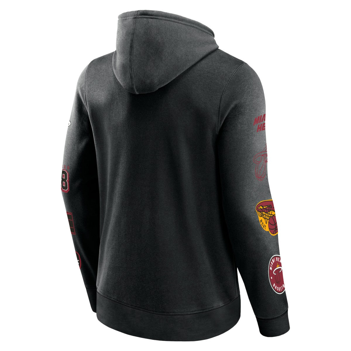 Fanatics Miami Heat Home Court Pullover Hoodie Black