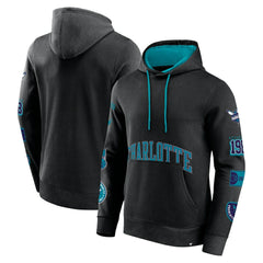 Fanatics Charlotte Hornets Home Court Pullover Hoodie Black