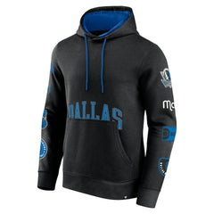 Fanatics Dallas Mavericks Home Court Pullover Hoodie Black