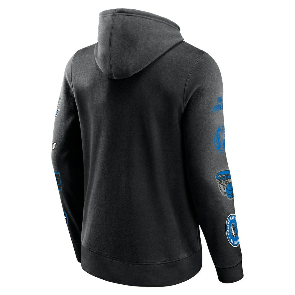 Fanatics Dallas Mavericks Home Court Pullover Hoodie Black