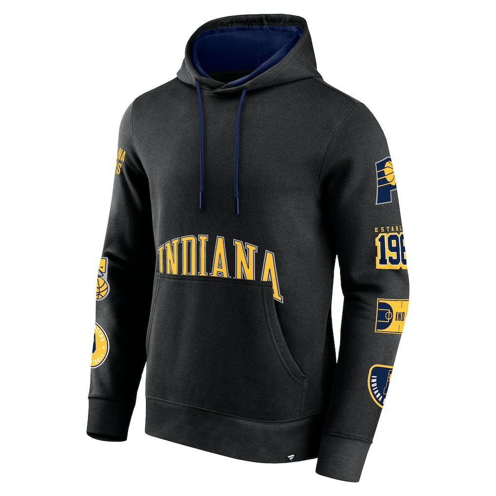 Fanatics Indiana Pacers Home Court Pullover Hoodie Black