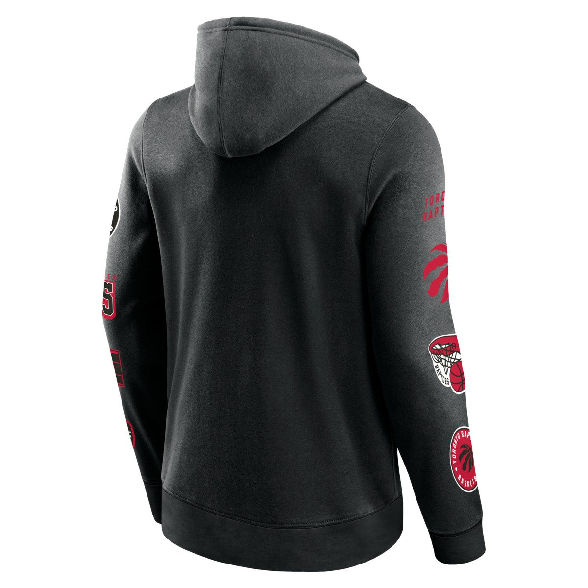 Fanatics Toronto Raptors Home Court Pullover Hoodie Black