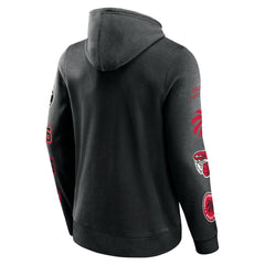 Fanatics Toronto Raptors Home Court Pullover Hoodie Black