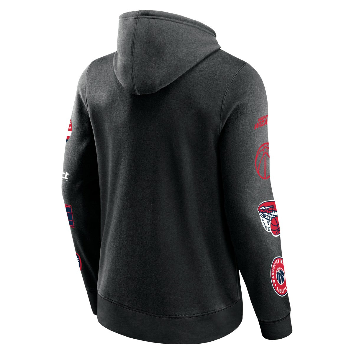 Fanatics Washington Wizards Home Court Pullover Hoodie Black
