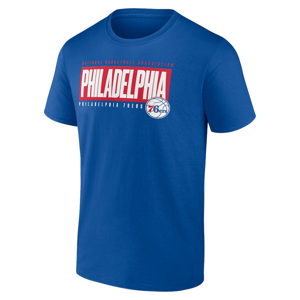 Fanatics Philadelphia 76ers Box Out T-Shirt Royal