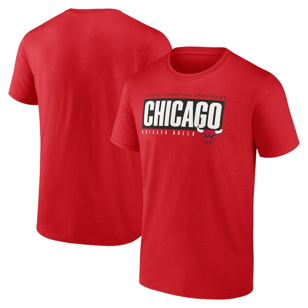 Fanatics Chicago Bulls Box Out T-Shirt Red