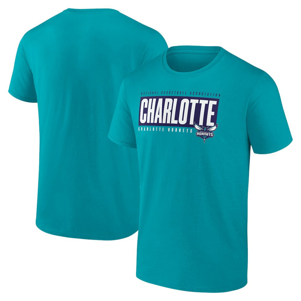 Fanatics Charlotte Hornets Box Out T-Shirt Teal