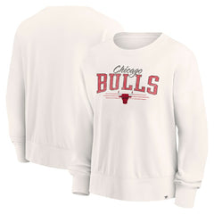 Fanatics Chicago Bulls Women's Close the Game Pullover Sweatshirt Cream