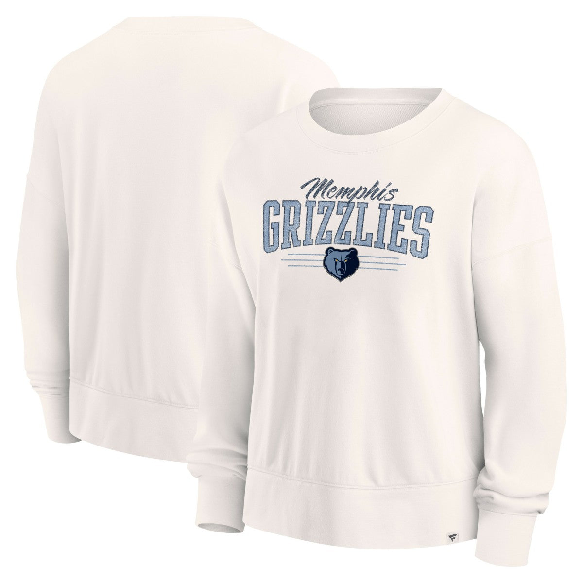 Fanatics Memphis Grizzlies Women's Close the Game Pullover Sweatshirt Cream